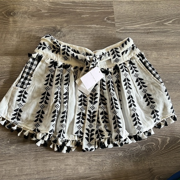 NWT Dodo Bar Or Ariana Mini Skirt black/white size S - Picture 6 of 12